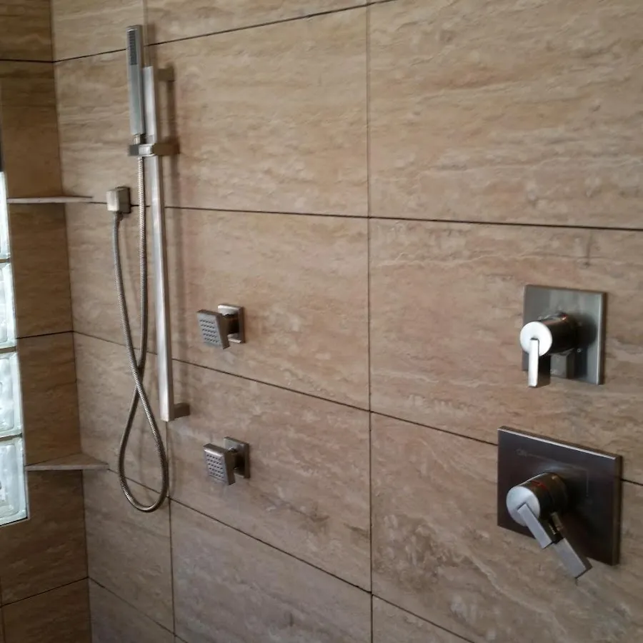Shower fixture installation for Water Heater Replacement in Marshfield